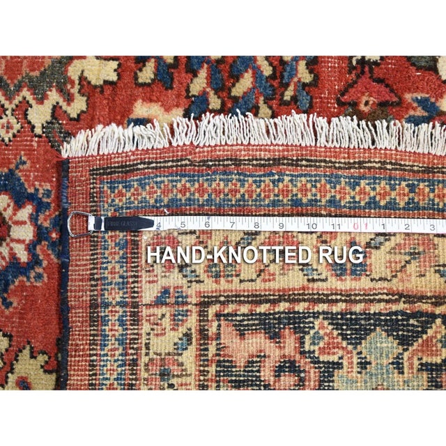 1910s Terracotta Antique Persian Rug For Sale - Image 12 of 12