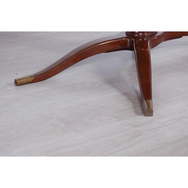 Mid-Century Oval Dining Table in the Style of Paolo Buffa, 1950s For Sale - Image 13 of 18