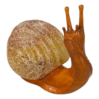 Mid-Century Modern Italian Table Lamp Snail Marzio Cecchi Dimensione Fuoco, 1960s For Sale