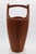 Extra Large Vintage Dansk Teak Ice Bucket - Jens Quistgaard - Original Orange Liner For Sale - Image 9 of 11
