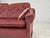 Mid-Century Modern Scandinavian 2-Seater Sofa in Pink Furniture Velour, 1980s For Sale - Image 3 of 17