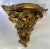 Neoclassical Vintage Neoclassical Gold Wall Corbel For Sale - Image 3 of 9