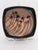 Vintage Donna Polseno Handmade Square Ceramic Bowl For Sale In Los Angeles - Image 6 of 8