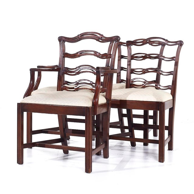 Mid-Century Modern Stickley Mid Century Dining Chairs - Set of 4 For Sale - Image 3 of 17