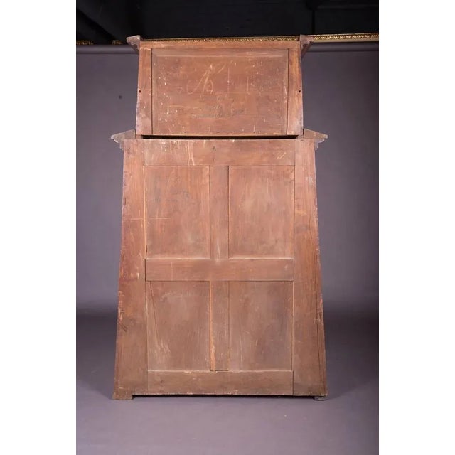 Early 19th Century Biedermeier Mahogany Pyramid Cupboard For Sale - Image 10 of 11