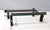 Wood Walnut Coffee Table with Rectangular Glass Top, Italy, 1950s For Sale - Image 7 of 15