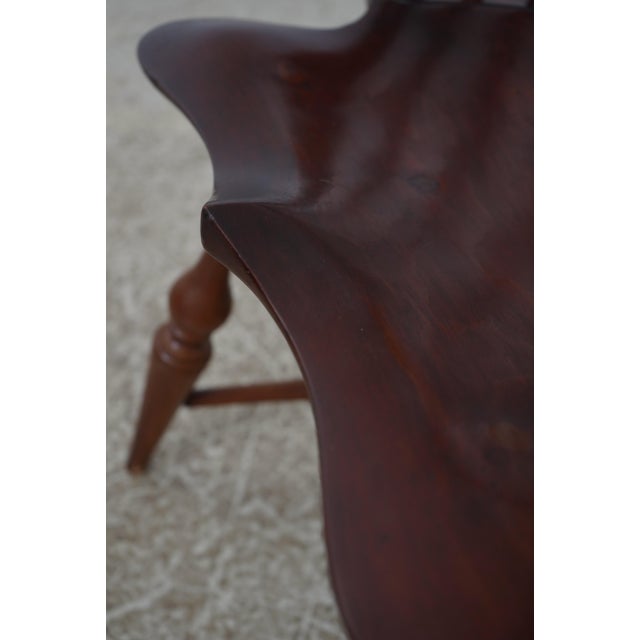 Dr Dimes Tall Back Windsor Arm Chair For Sale - Image 12 of 18