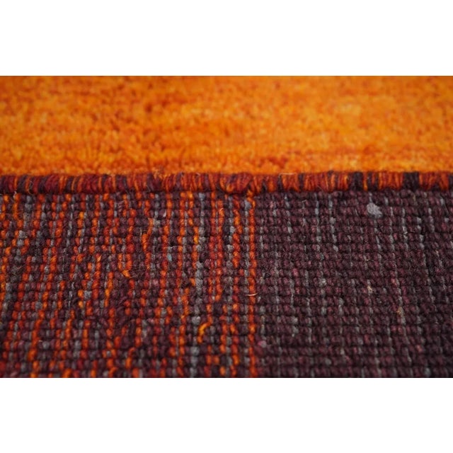 Vintage Gabbeh Rug 6'9'' x 9'9'' For Sale - Image 10 of 10