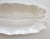 Large Ceramic Banana Leaf Serving Platter Lotus White by Metlox For Sale - Image 9 of 15