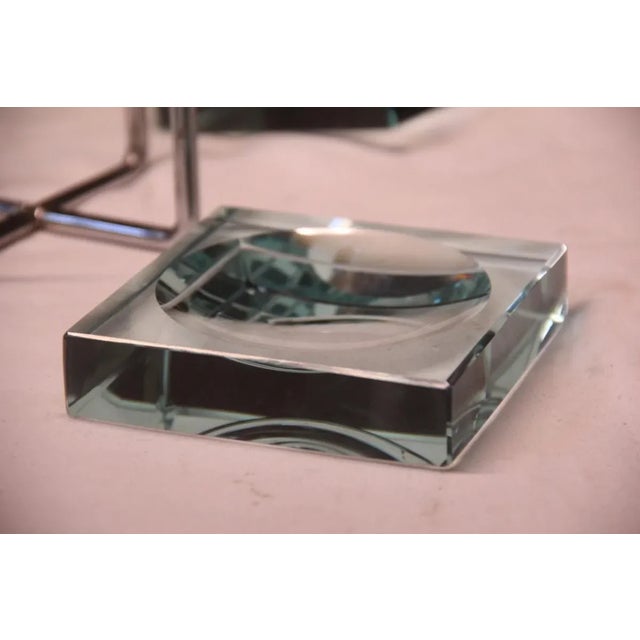 Silver Minimal Italian Ashtrays from Gallotti & Radice, 1970s, Set of 5 For Sale - Image 8 of 9