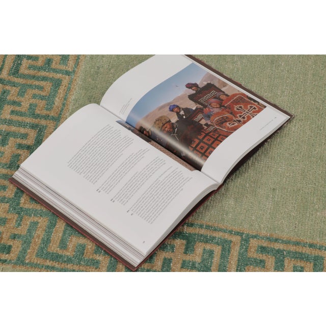 Rug & Kilim’s Distressed Tiger Rug in Green With Beige and Brown Pictorial For Sale - Image 9 of 10