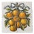 Mosaic of Tiles with Fruit Motif from Cerámica Sevilla, 1950s, Set of 4 For Sale