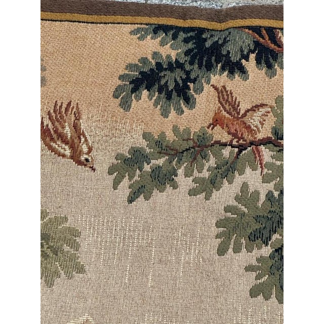Vintage Aubusson Style Jacquard Tapestry, 1960s For Sale - Image 16 of 18