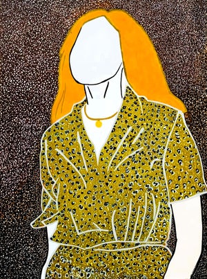 Keep Your Head Up High Contemporary Painting