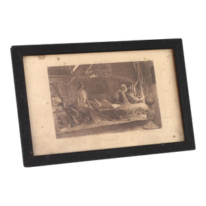 Antique print of The Cherifas - framed print - antique art
