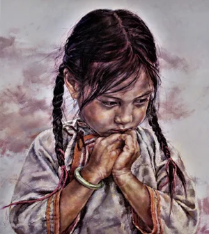 Ming Wai, Little Chinese Girl, 1982