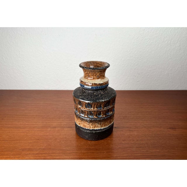 Mid-Century Modern Danish Studio Pottery Vase, 1960s For Sale - Image 15 of 18