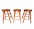1990s Thomas Moser Cherry Bar Stools Saddle Seat For Sale - Image 5 of 9