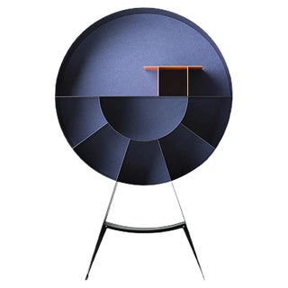 Caos Bookshelf in Black by Alessandro Guerriero for Officine Tamborrino For Sale