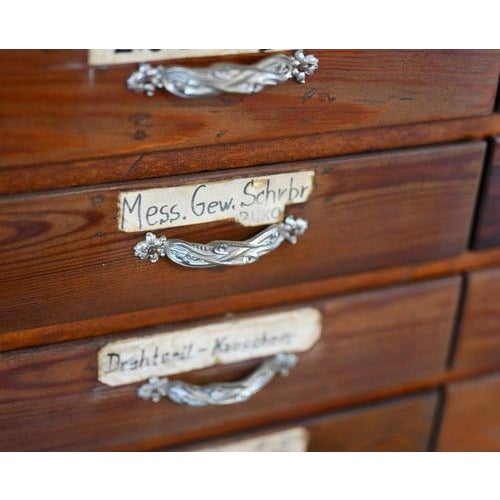 Art Nouveau Ironmongers Drawers, 1910 For Sale - Image 10 of 11