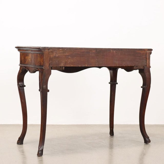 Barocchetto Console Table in Walnut For Sale - Image 10 of 11