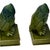 Green Antique Rookwood Pottery #2655 Owl Bookends Blue-Green High Glaze Made in Usa 1927 For Sale - Image 8 of 10