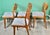 Uldum Møbelfabrik Danish Model U20 Chairs by Johannes Andersen for Uldum, 1960s, Set of 4 For Sale - Image 4 of 12