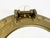 Ship Porthole Wall Mirror in Brass, 20th Century For Sale - Image 4 of 11