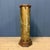Goldenrod Large Antique Painted Earthenware Column with Golden Pheasants For Sale - Image 8 of 18