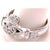 Metal 14 Karat White Gold Claddagh Diamond Ring, Size 13 For Sale - Image 7 of 9
