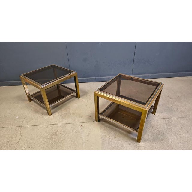 Side Tables from Byjean Charles, 1970s, Set of 2 For Sale - Image 4 of 14