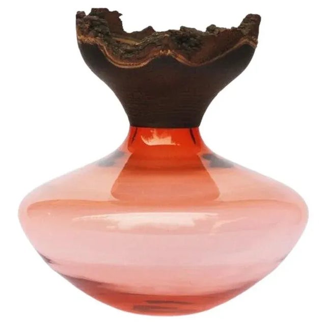 Peach Bloom Stacking Vase by Pia Wüstenberg For Sale - Image 4 of 4