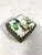 Hand-crafted shard or pill / trinket box made out of a Paktong alloy and created to fit a piece of porcelain shard that...
