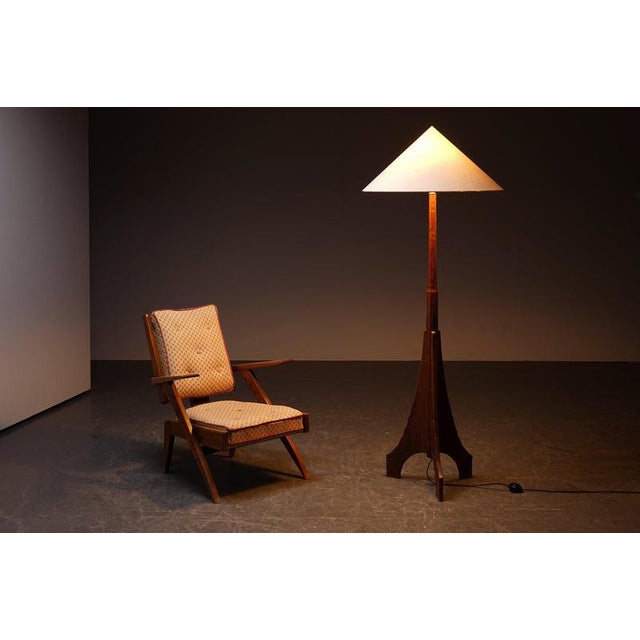 Amsterdam School Standing Lamp, 1920s For Sale - Image 4 of 17