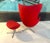 Red Arne Jacobsen Egg Chair With Ottoman Fritz Hansen Made in Denmark For Sale - Image 8 of 9