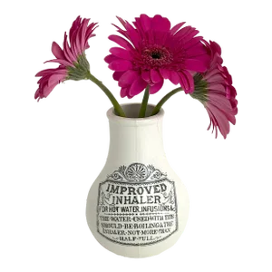 English Ironstone Inhaler Vase