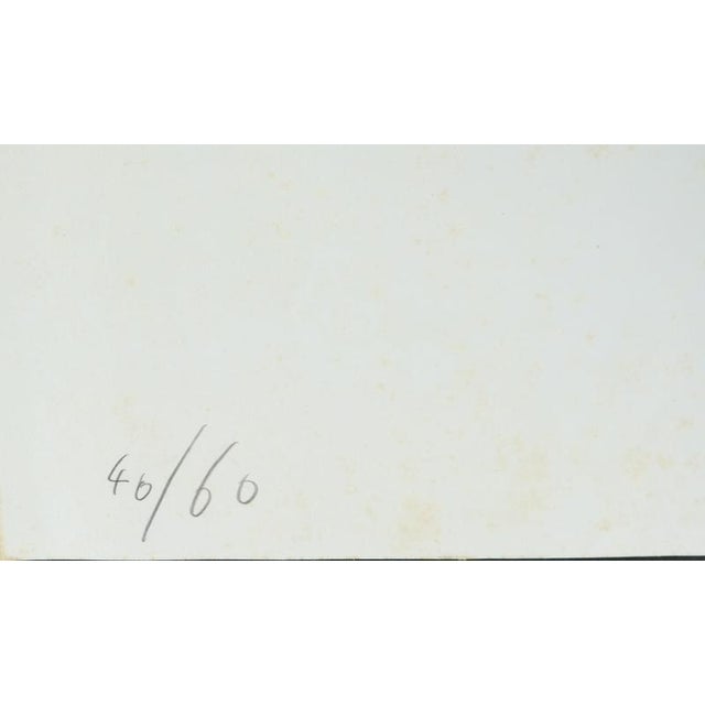 Franz Priking, Composition with Lines, Lithograph For Sale - Image 5 of 7