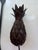 Pair of Pineapple Form Wrought Iron Wall Candle Sconces For Sale - Image 12 of 13