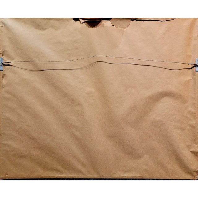 Blue Yaacov Agam -Abstract Geometric Composition-Original Screenprint For Sale - Image 8 of 8