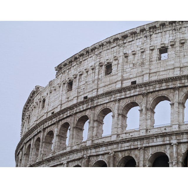 Neoclassical Neoclassical Rome Colosseum Architectural Art Print Framed For Sale - Image 3 of 8