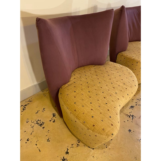 1970s Vic-Line Furniture Sofa Couch Unveiled - Set of 2 For Sale In Detroit - Image 6 of 12