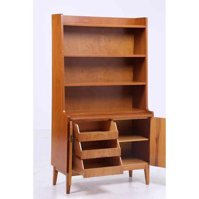 Vintage Teak Bookcase, 1960s For Sale - Image 4 of 11