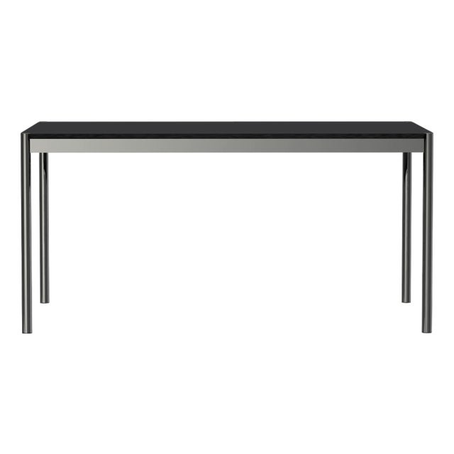 Usm Haller Table Black Linoleum (T59) - Brand New! For Sale