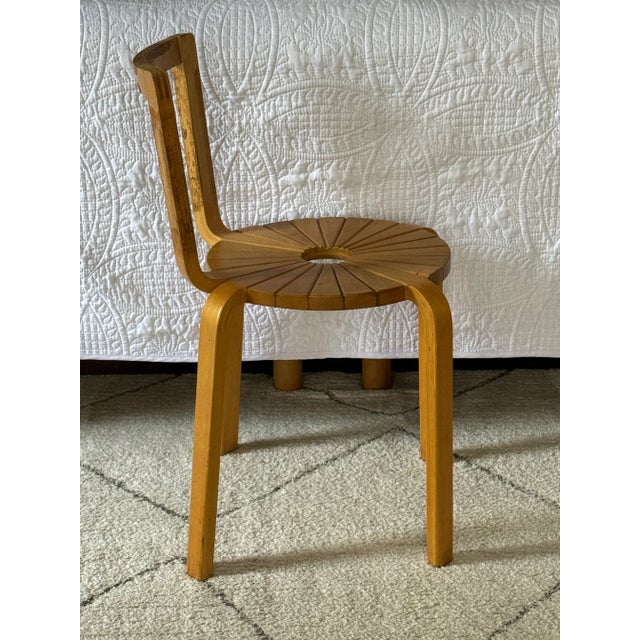 Modern Birch Chair by Asko For Sale - Image 3 of 7
