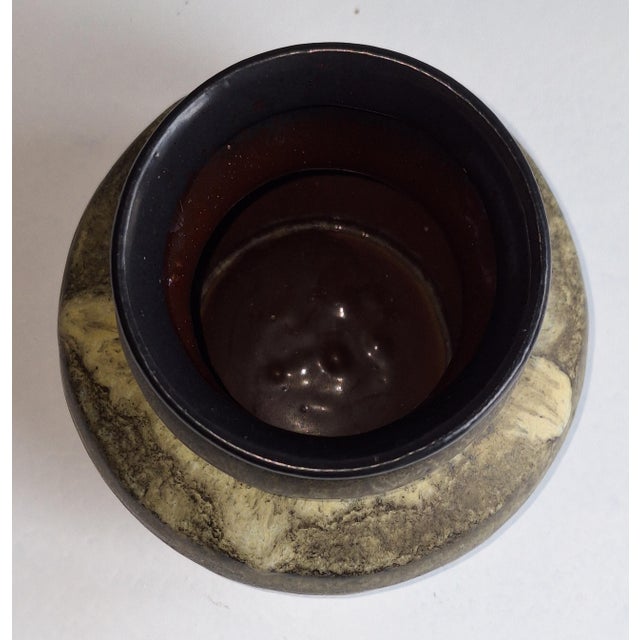 Vintage German Ceramic Vase by Bay Keramik, 1970s For Sale - Image 3 of 5