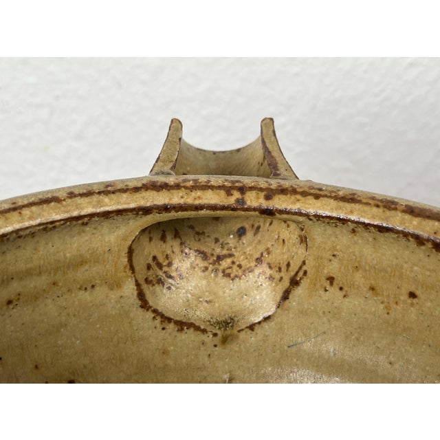 Mid-Century Modern British Studio Pottery Bowl by Richard Batterham, 1960s For Sale - Image 9 of 18