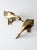 Mid Century Brass Bird Pair For Sale - Image 10 of 12