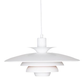 Vintage Danish Sofie Pendant Lamp by Kurt Wiborg for Jeka, 1980s For Sale