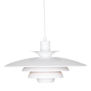 Vintage Danish Sofie Pendant Lamp by Kurt Wiborg for Jeka, 1980s