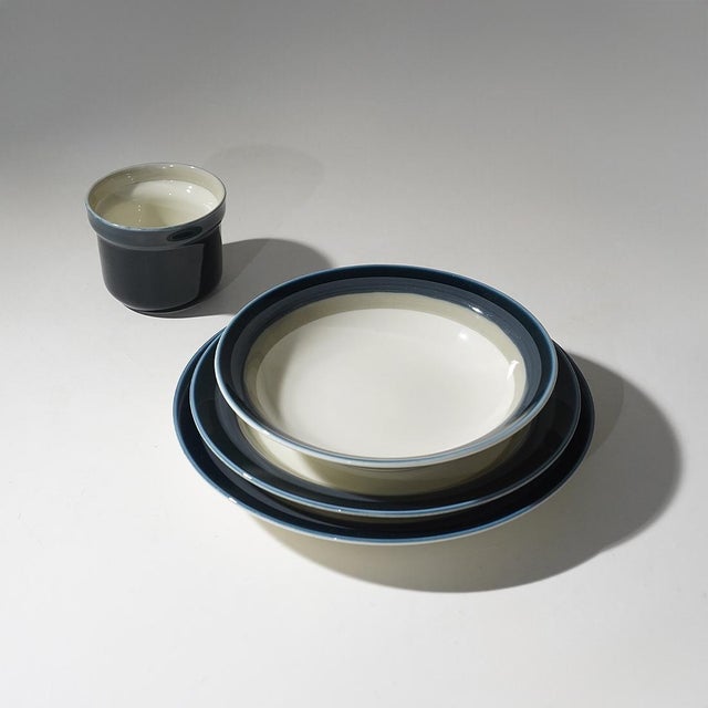 Eco Dinnerware Set by Giovanni Garibaldi for Ginori, 1970s, Set of 25 For Sale - Image 4 of 16